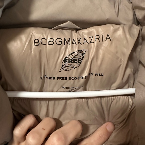 BCBGMaxAzria Beige Puffer Jacket - Picture 4 of 6